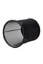 E9172 Black Pen Holder - Durable Mesh Steel Material, φ91×98mm - 2