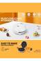 DUNISO Doughnut maker, electric bread maker, cake maker, 7 hole waffle maker, non stick surface - 3