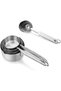 jaexest Stainless Steel Measuring Cups & Spoon Combo for Dry or Liquid/Kitchen Gadgets for Cooking - 2