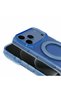 iPhone 17 Pro Max Case Non-Yellowing 360 Degree Rotating Stand Ultra Thin Magsafe Hard Premium Mica Brsa - 8