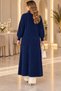 Women's Beard Fabric Long Cardigan Relaxed Fit Standard Size - 4