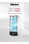 Nobel 700L Gross / 436L Net Capacity Double Door Upright Chiller, Electronic Control, R290 - 2