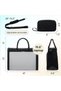 Laptop Bags for Women, 15.6 inch Waterproof Work Tote Bag with Clutch, Professional Teacher Computer Purse Lightweight Shoulder Bag Travel - 6