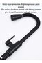 Arabest Black Kitchen Faucet with Pull Down Sprayer, Industrial Commercial Stainless Steel Single - 4