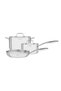 Grano 5 Piece Tri-Ply Stainless Steel Cookware Set with Stainless Steel Lids, Induction