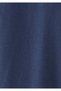 Men's Navy Blue Long Sleeve Shirt Navy Melange Shirt - 7