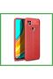 غطاء متوافق مع هاتف Redmi 9C مع خاصية التركيز التلقائي - أحمر BEZOSS