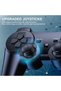 وحدة تحكم لجهاز PS3، حزمة من 2 وحدة تحكم لاسلكية مع تقنية Dual Shock، بلوتوث، عصا تحكم عن بعد قابلة لإعادة الشحن مع كابلين للشحن - 3