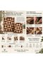 Lara Handmade Natural Wood Veneer 2-Piece Serving Tray Set - 7