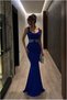 Stone Embellished Evening Dress with Collar Detail and Straps · Color: Emerald · Size: M BX - 5