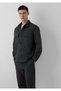 Men's Anthracite Overshirt Anthracite Melange Shirt