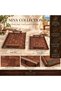 Nevra Handmade Mahogany Wood Veneer 2-Piece Serving Tray Set - 5