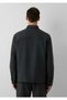 Men's Anthracite Overshirt Anthracite Melange Shirt - 5