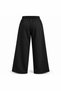 Women's Black Model Knitted Trousers Black Sweatpants - 4