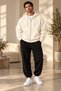 Premium Men's 3 Thread Threaded Cardigan Jogger Set Cotton Top and Bottom Set - 3