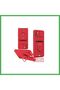 Samsung Galaxy A03 Compatible Case Zuma Silicone with Business Card Holder and Ring - Red Bezoss