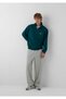 Men's Gray Knitted Trousers Light Gray Melange Sweatpants - 3