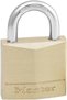 130EURD Key Padlock with Brass Body, 1