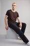 100% Cotton Slim Fit Crew Neck Short Sleeve Basic T-Shirt J2107Ax26Wn - 6