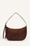 Women's Suede Shoulder Bag G6861Axns
