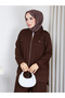 Oysho Fabric Zippered Jacket and Pants Double Set - 5