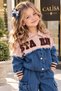 Girl's 2-Piece Set |   Jacket and Denim Cargo Pants 5-14 Years |   Stylish Combination - 3