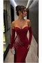 Strapless Evening Gown, Mermaid Cut · Color: Purple · Size: S BX - 4