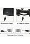 محطة شحن مزدوجة بمنفذ USB لجهاز بلايستيشن 4/PS4/سليم/PS4 برو، حامل شحن - 6
