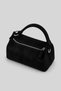 Women's Mevora Soft Textured Suede Bag Black - 4