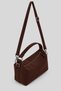 Women's Mevora Soft Textured Suede Bag Bitter Brown - 5