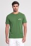 Men Sportswear Fit Brand Logo Outdoor T-Shirt, Green