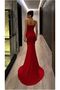 One-Piece Off-the-Shoulder Evening Gown with Shoulder Detail · Color: Cobalt · Size: M BX - 5