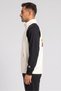 Men Sportswear Fit Outdoor Sweatshirt, Off White - 3