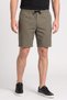 Men Regular Fit Solid 9 Inseam Chino Shorts, Olive