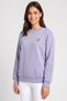 Women Relaxed Fit Long Sleeve Outdoor Sweatshirt, Lavender