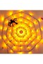 Decorations Lights, LED Spider Web Lights, 70 LEDs Spider Web Light with 8 Light Modes, Festival Decoration with Remote Control for Party, Garden, Window, Indoor - 8