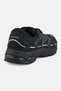Men Lace Up Running Shoes, Black - 3