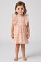 Toddlers Girl 3 Pieces Allover Print Dress, Multicolor