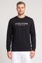 Men Sportswear Fit Long Sleeve Training Sweatshirt, Black