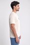 Men Sportswear Fit Short Sleeve Outdoor T-Shirt, Beige - 3