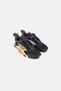 Kids Boy Lace Up Sneakers, Black - 2