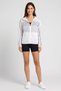 Women Sportswear Fit Long Sleeve Training Jacket, White - 2