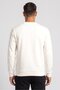 Men Regular Fit Long Sleeve Outdoor Sweatshirt, White - 4