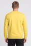 Men Slim Fit Long Sleeve Outdoor Sweatshirt, Mustard - 4