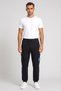 Men Relaxed Fit Outdoor Track Pants, Black - 2