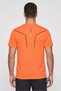 Men Regular Fit Short Sleeve Training T-Shirt, Orange - 4