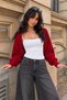 Women's Comfortable Fit Knitwear Bolero Cardigan - 2