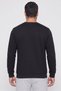Men Sportswear Fit Long Sleeve Outdoor Sweatshirt, Black - 4