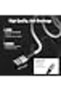 كابل USB-C، [4 قطع، 3 أقدام] كابل شحن USB-A إلى USB-C، كابل شحن سريع ونقل بيانات من النوع C PTE - 2