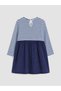 Esvab • Modern & Distinctive Ruffled Striped Girls' Dress - 3